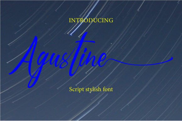Agustine: A Handwritten Font That Elevates Real Small Business Branding