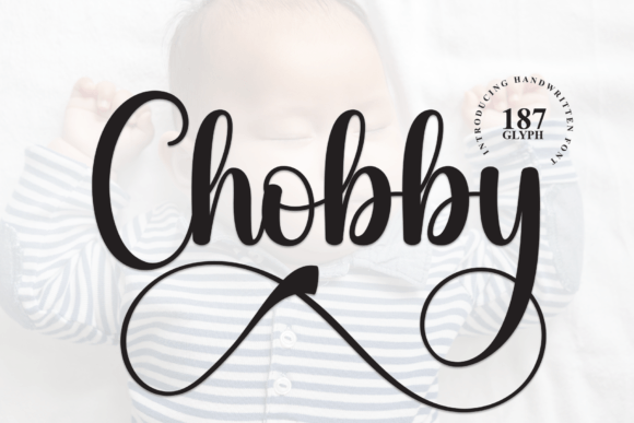 Chobby: A Handwritten Font That Feels Like a Digital Hug