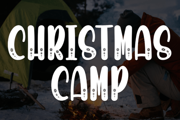 Christmas Camp: A Festive Handwritten Font for Small Business Branding