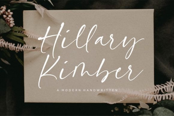 Hillary Kimber: A Modern Handwritten Font for Authentic Branding