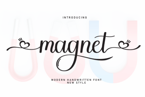 Magnet: A Sweet Handwritten Font for Handmade Charm