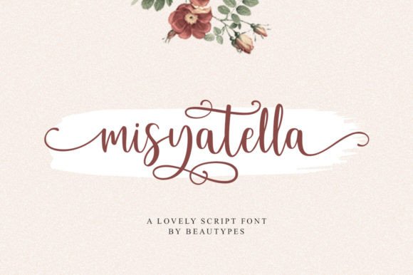 Misyatella: A Romantic Handwritten Font for Small Business Branding