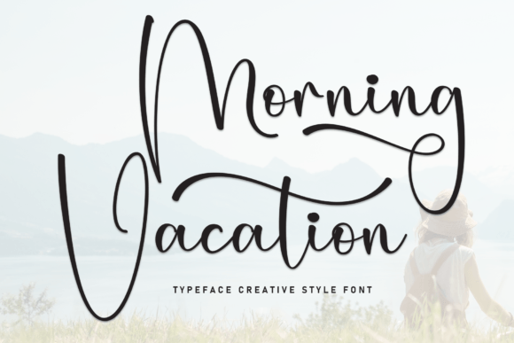 Morning Vacation: A Fresh Handwritten Font for Digital Brands