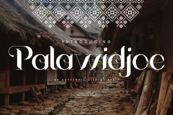 Palawidjoe: A Timeless Display Serif for Digital Branding