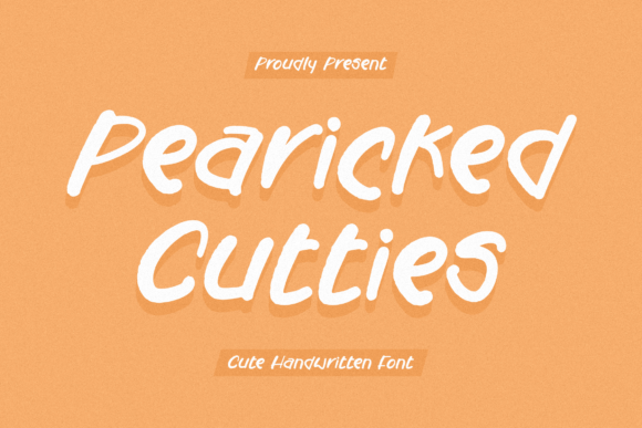 Pearicked Cutties: A Handwritten Font That Feels Human—Not Hectic