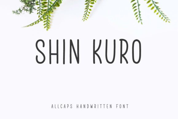Shin Kuro: A Condensed Tall Font That Stands Out—Without Shouting