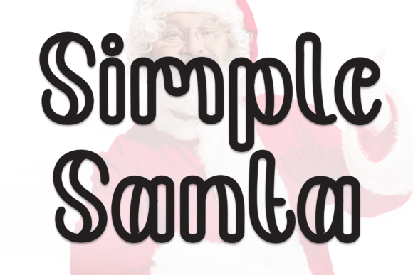 Simple Santa: A Handwritten Font That Feels Like a Warm Holiday Hug