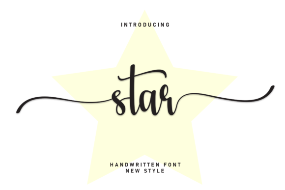 Star Font: Elegant Handwritten Style for Real Business Branding