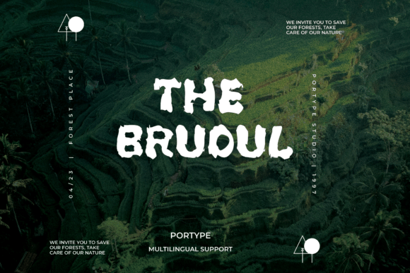 The Brudul: A Brushstroke Script Font That Feels Human