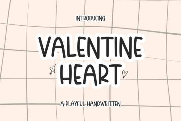 Valentine Heart: A Handwritten Font That Makes Your Brand Feel Like Home