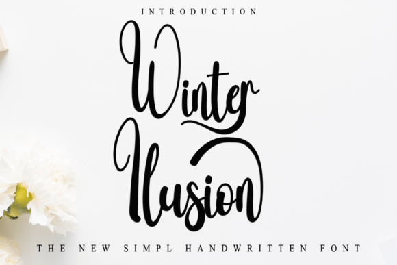 Winter Ilusion: A Playful Handwritten Font That Feels Like Home