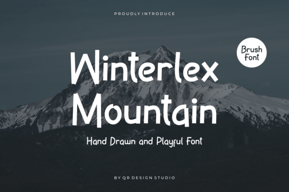 Winterlex Mountain: A Handwritten Font That Feels Like Home